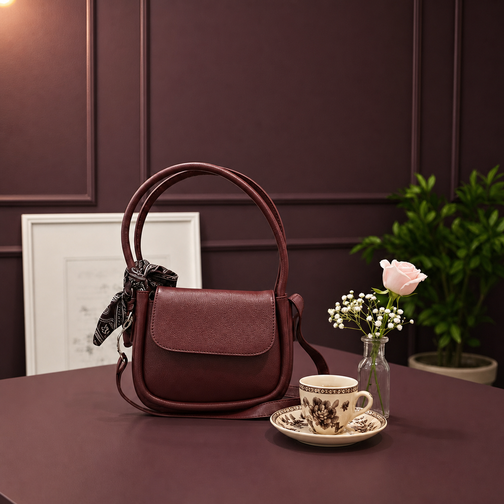 Crossbody Bag with Scarf For Women Fashion SC-092