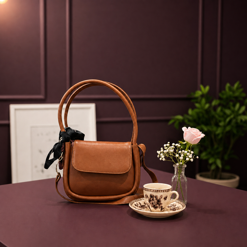 Crossbody Bag with Scarf For Women Fashion SC-092