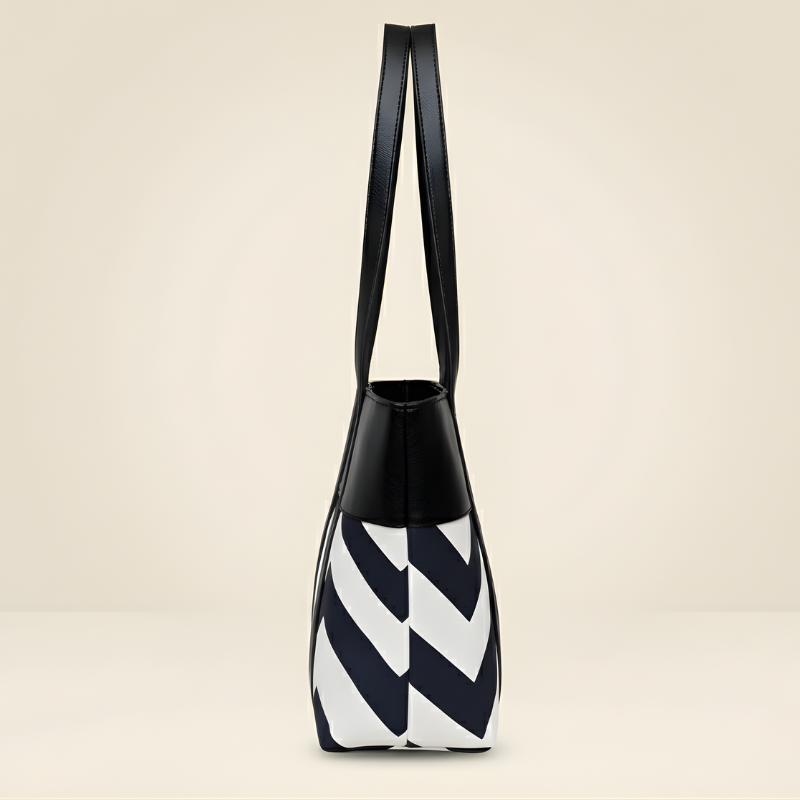 Premium Zig-Zag Pattern Tote Bag SC-061