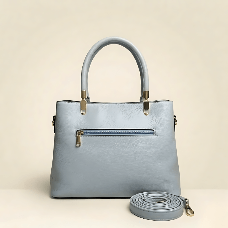 Luxury Textured Ladies Handbag With Matching Pouch SC-152