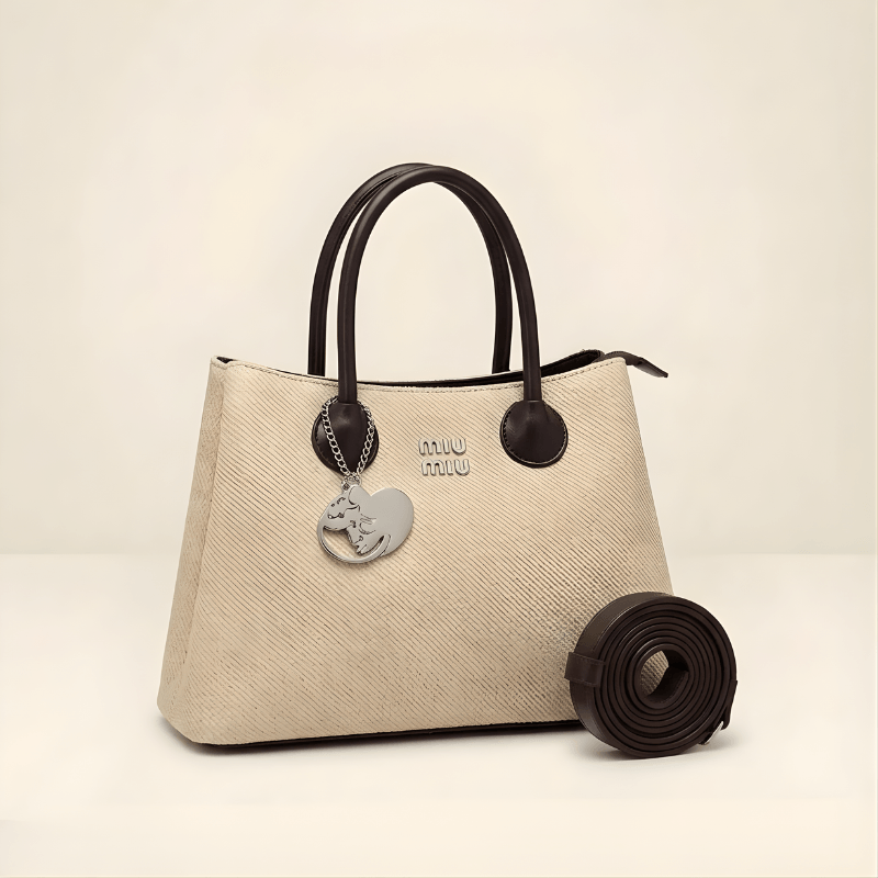 Ladies Stylish Daily Wear Tote with Designer Charm SC-153