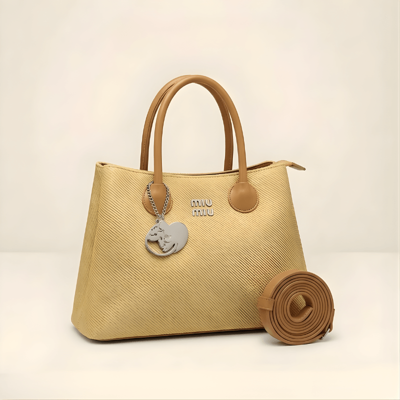 Ladies Stylish Daily Wear Tote with Designer Charm SC-153