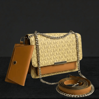 Monogram Ladies Crossbody Bag Matching Pouch SC-148