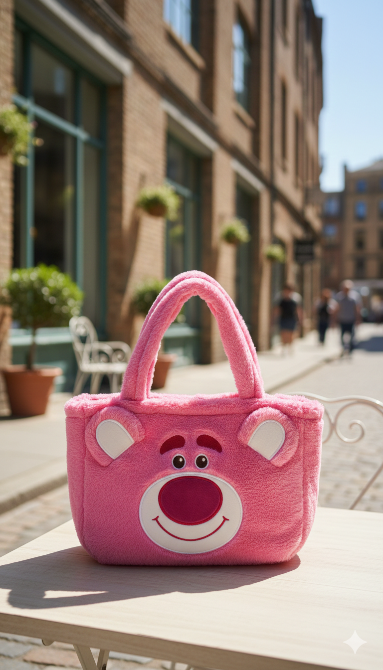 Handbag Soft Pink and Perfectly Cute  bag  SC-033