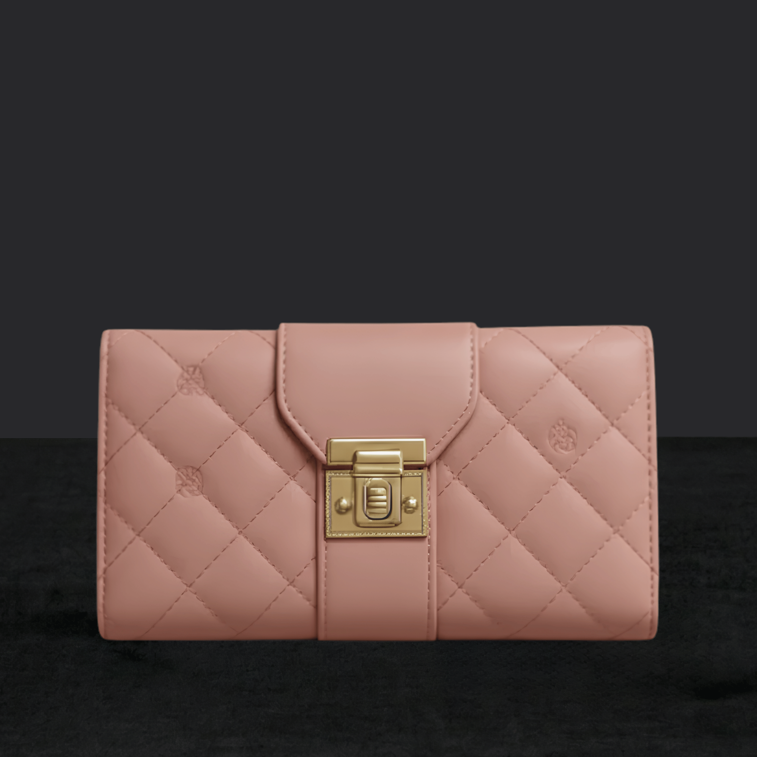 Elegant Pista Green Quilted Handbag SC-091