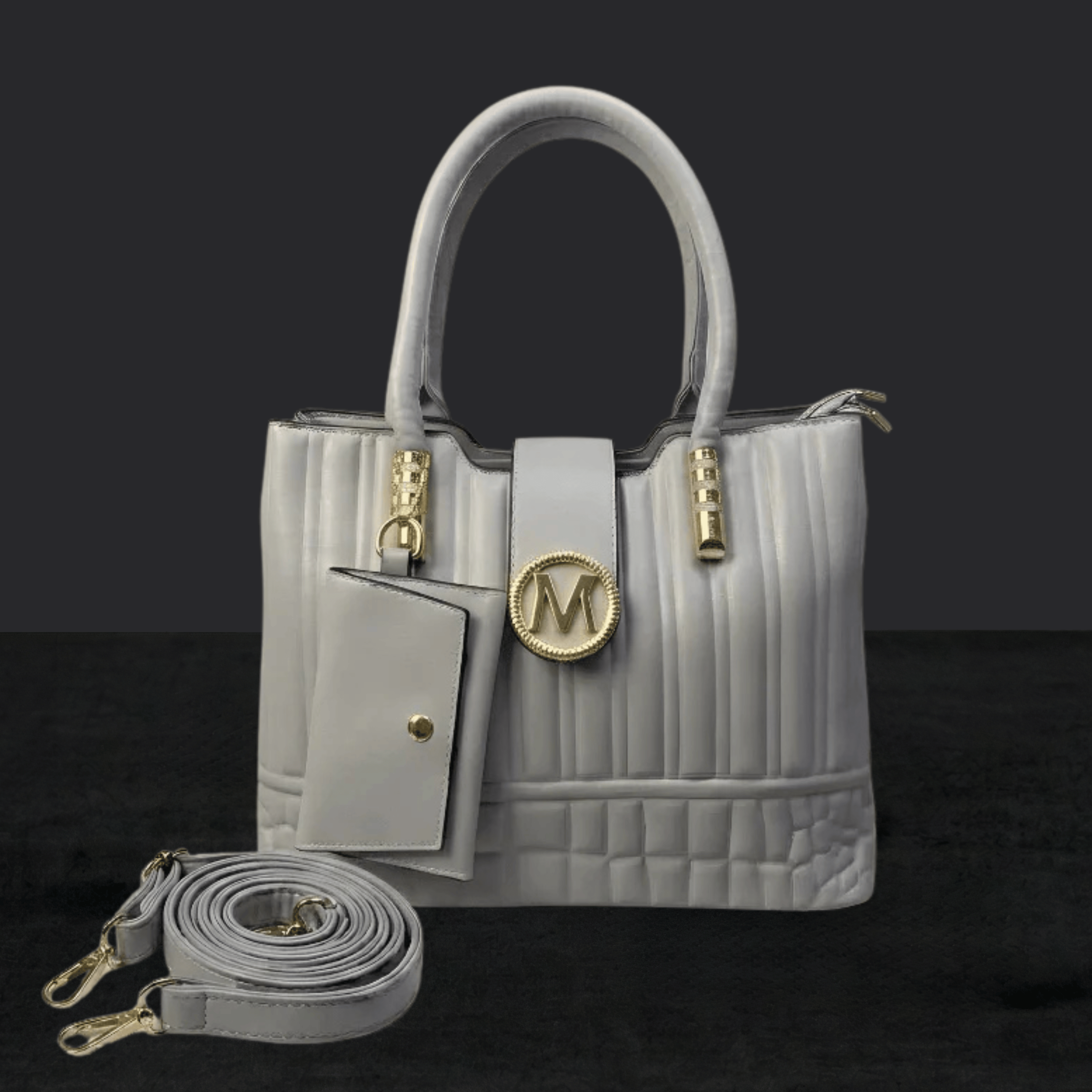 Premium Quilted Ladies Hand Bag With Pouch SC-141