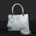 Luxury Textured Ladies Handbag With Matching Pouch SC-152