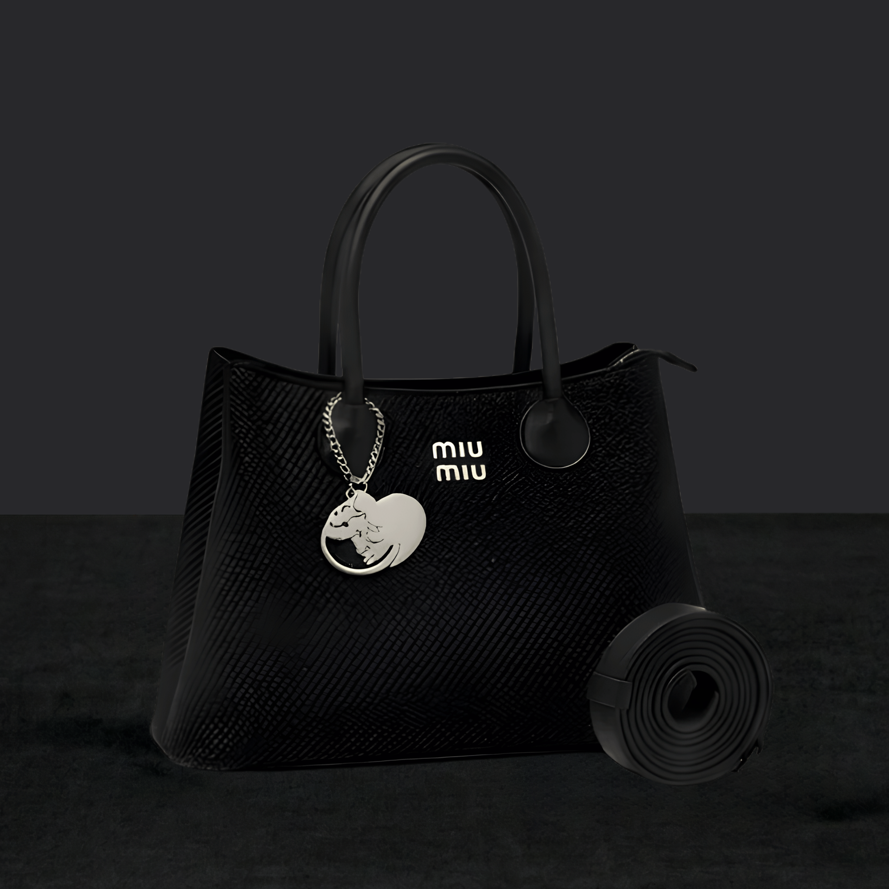 Ladies Stylish Daily Wear Tote with Designer Charm SC-153