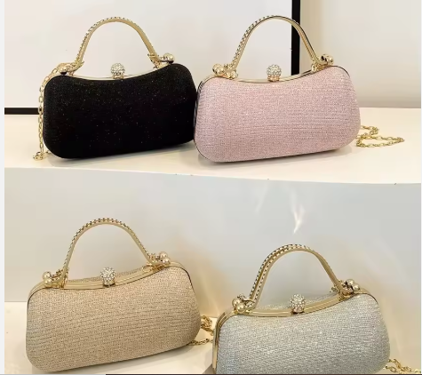 Women Golden Chain Shoulder Handbags for Women Luxury SC-037
