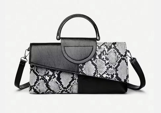 Crocodile Pattern Clutch Bag Elegant Crossbody Banquet Handbag SC-158