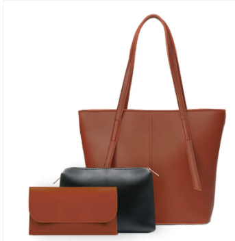 Tote Bag Premium 3-Piece Essential Set For Women SC-054