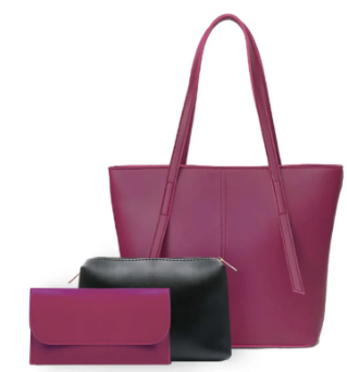 Tote Bag Premium 3-Piece Essential Set For Women SC-054