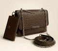 Monogram Ladies Crossbody Bag Matching Pouch SC-148