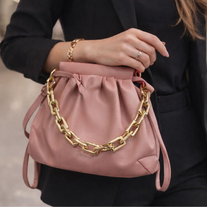 Crossbody Bag with gold chain perimium design  SC-021