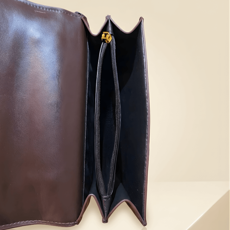Luxury Suede Dual Tone Ladies Handbag SC-122