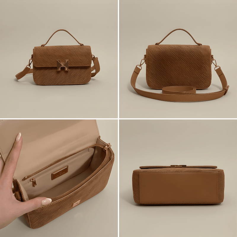 Stylish Textured Luxury Ladies HandBag SC-124