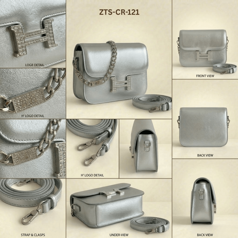 Crossbody bag with double strape Women Trendy Handbag Fashion SC-121