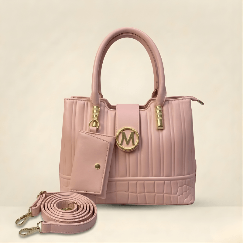 Premium Quilted Ladies Hand Bag With Pouch SC-141