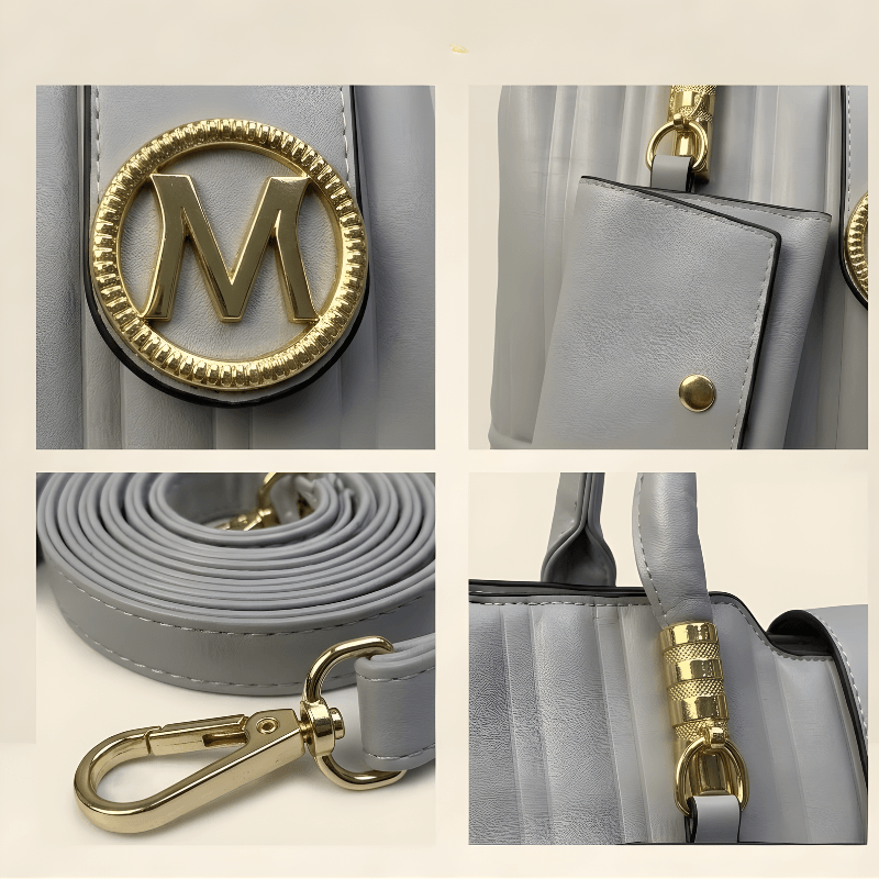 Premium Quilted Ladies Hand Bag With Pouch SC-141