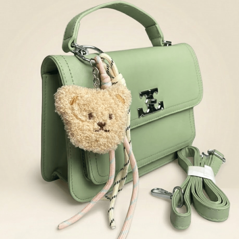 Luxury Smooth Ladies Crossbody Bag Teddy Charm SC-149