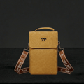 Mustard Crossbody Bag with Signature Wide Strap SC-007