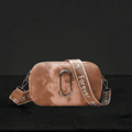 Crossbody Bag Peach Dual-Zip Camera Crossbody Bag SC-012