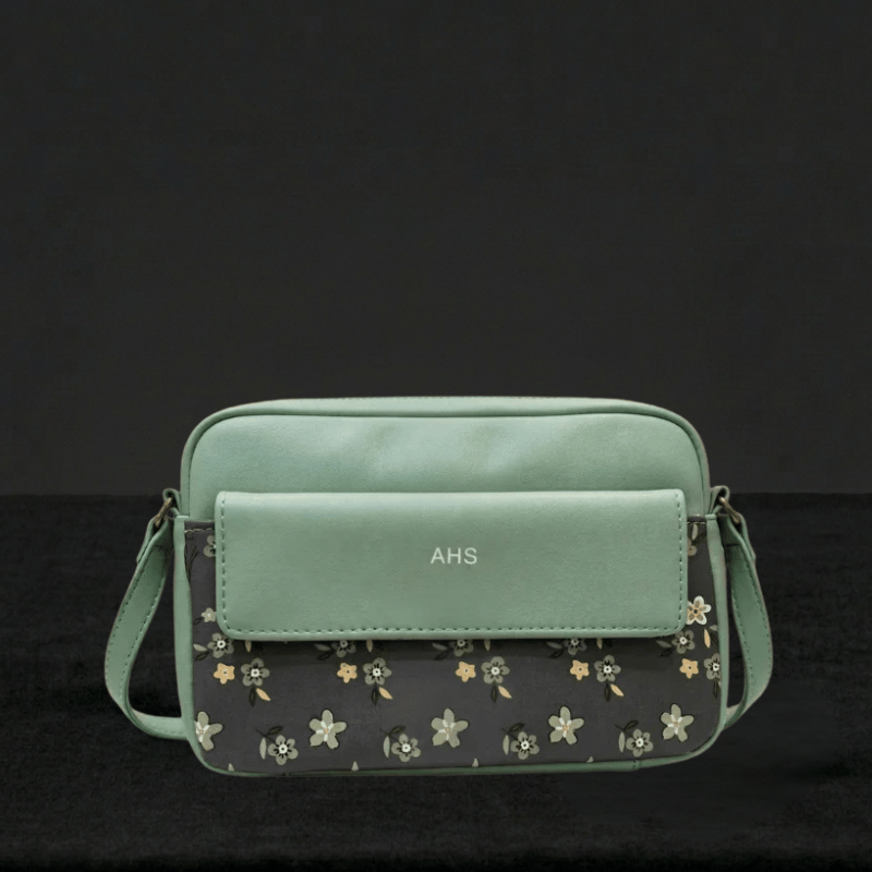 Crossbody Bag with Floral Pattern  and handbag for women SC-086