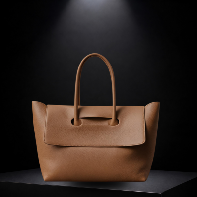 Premium Tan Vegan ladies handbag SC-066