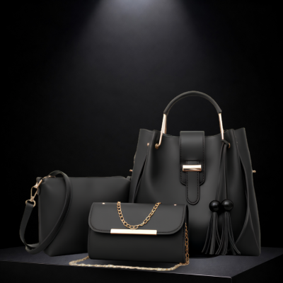 Crossbody & Clutch Premium 3-Piece Women's Handbag SC-019