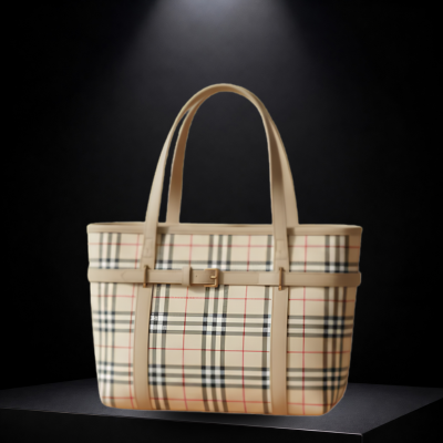 Women stylish ladies bag checkered tote bag  SC-014