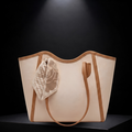Tote Bag With Scarf Decorated in Pakistan SC-078