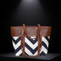Premium Zig-Zag Pattern Tote Bag SC-061