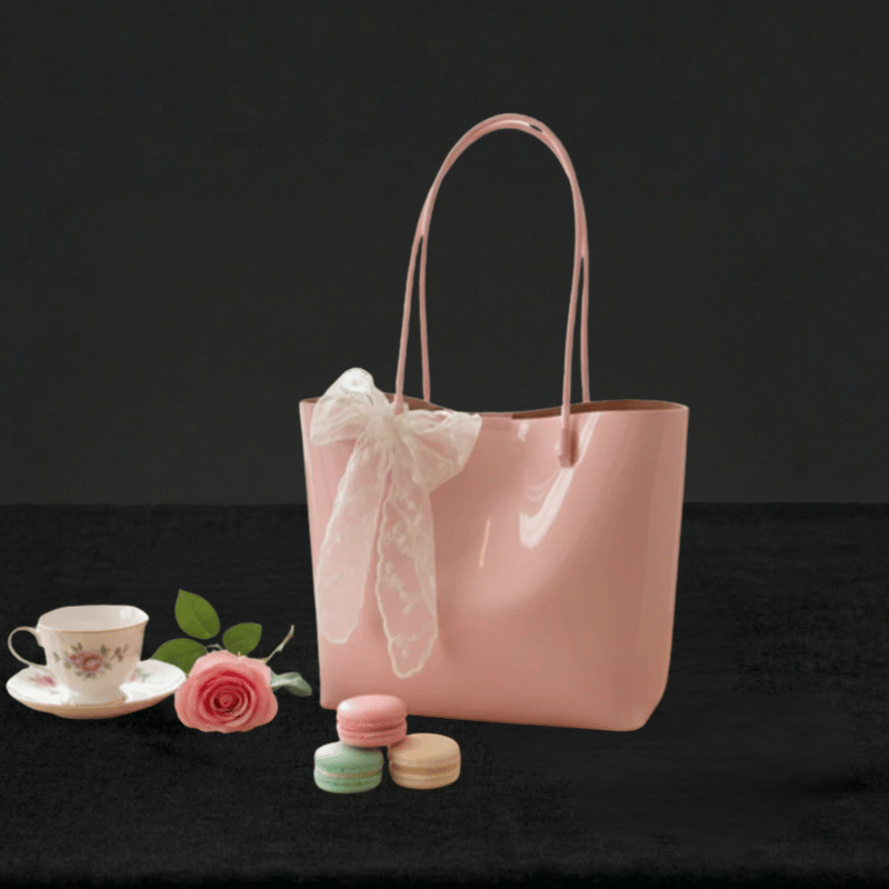 Luxury Tote Bag with Zipper