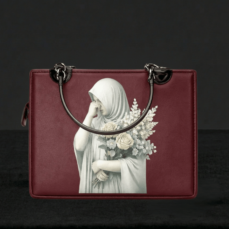 Canvas bag Chic Floral Hijabi Printed Bag SC-079