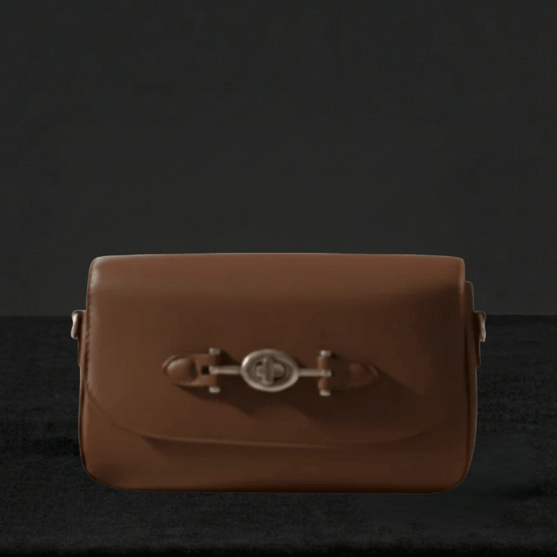 Classic Saddle Bag with Buckle Closure SC-087