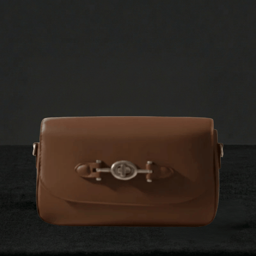 Classic Saddle Bag with Buckle Closure SC-087