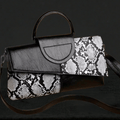 Crocodile Pattern Clutch Bag Elegant Crossbody Banquet Handbag SC-158