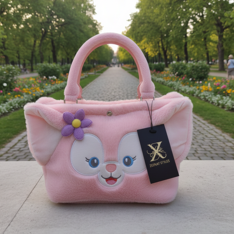 Handbag Soft Pink and Perfectly Cute  bag  SC-033