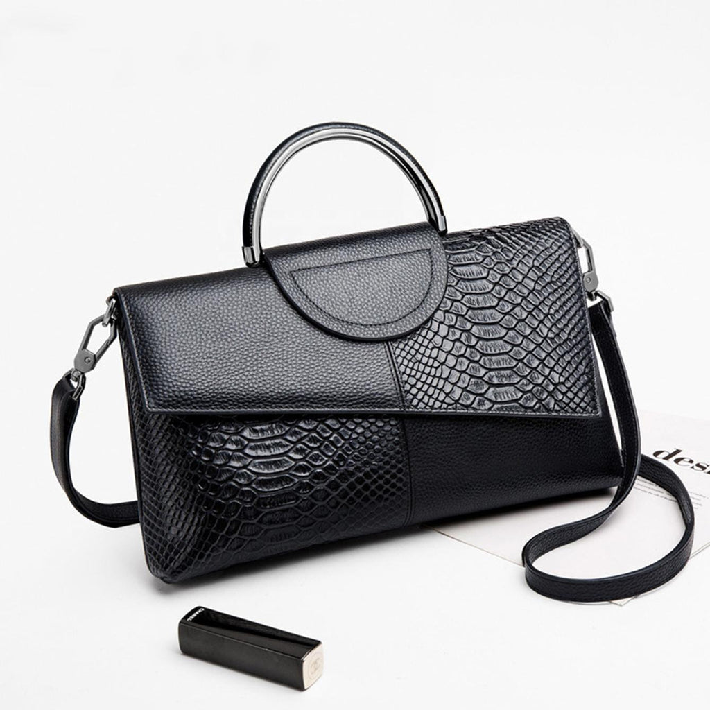 Crocodile Pattern Clutch Bag Elegant Crossbody Banquet Handbag SC-158