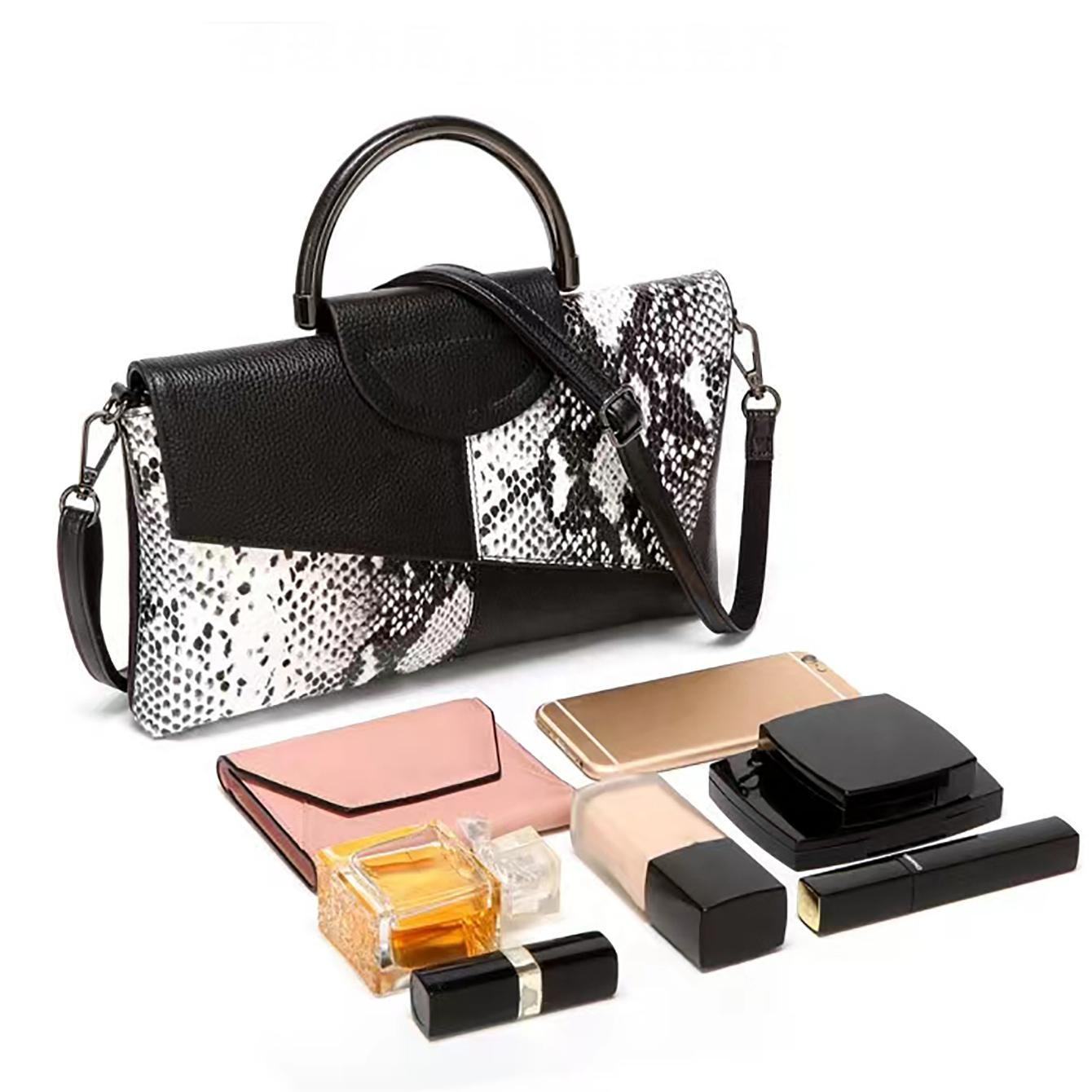 Crocodile Pattern Clutch Bag Elegant Crossbody Banquet Handbag SC-158
