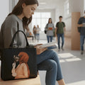 Hijabi Bag Elegant Square Art Handbag SC-053