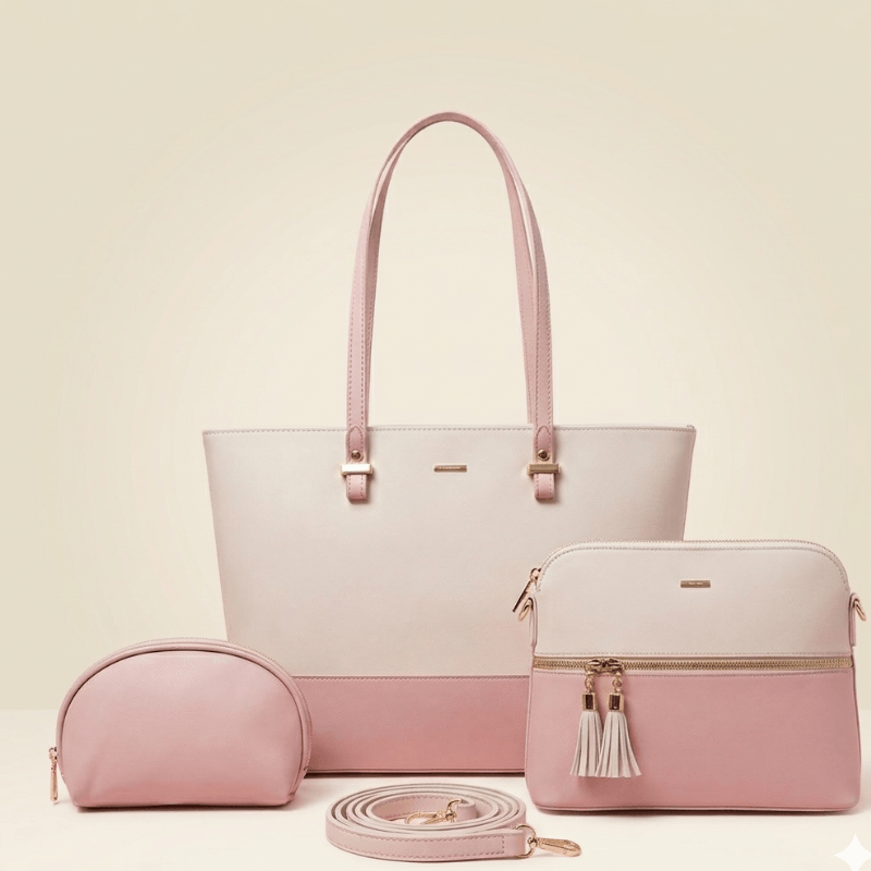 Chic Office Tote & Crossbody Combo Set For Women SC-018