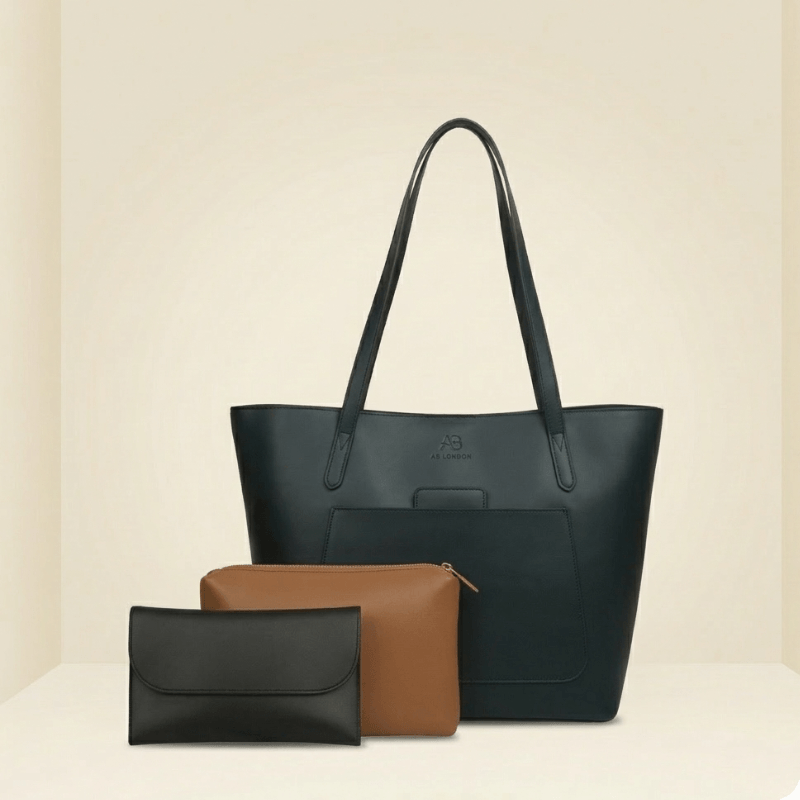 Tote Bag Premium 3-Piece Essential Set For Women SC-054