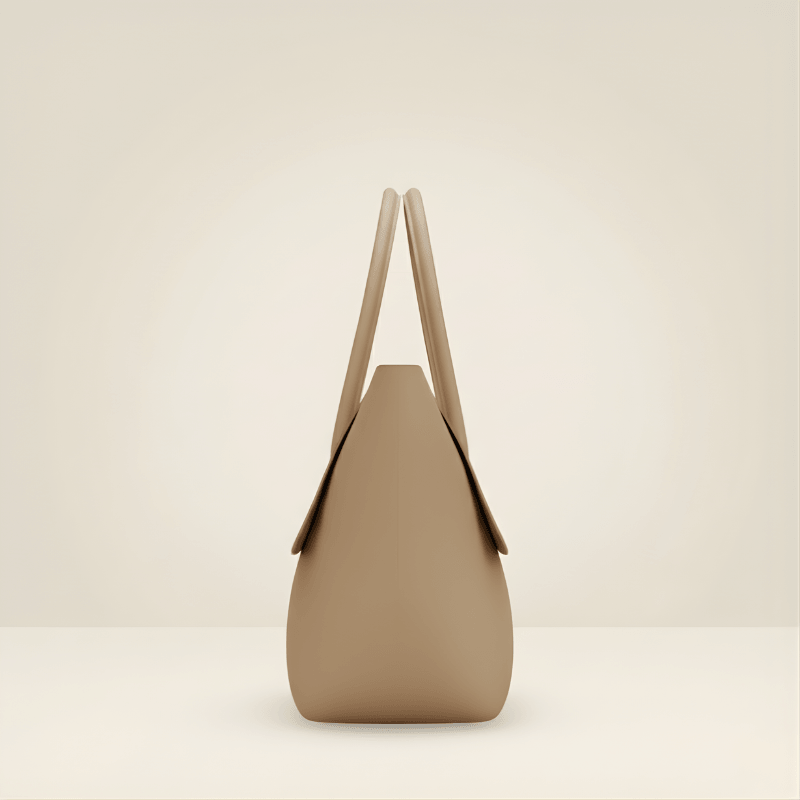 Premium Tan Vegan ladies handbag SC-066