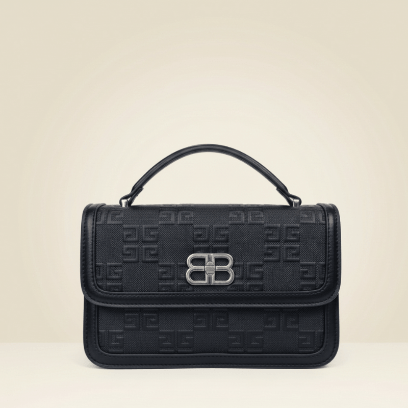 Handle Bag Modern Chic Minimalist Handbag SC-125
