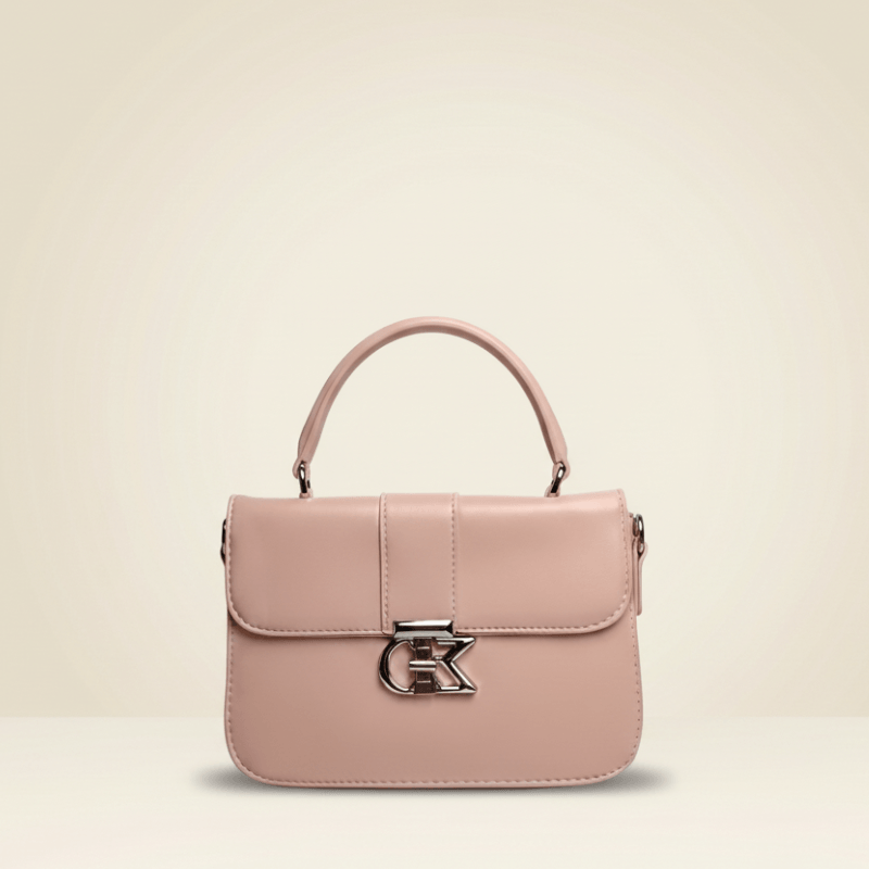 Handbag Modern Chic Black Top-Handle Bag SC_127