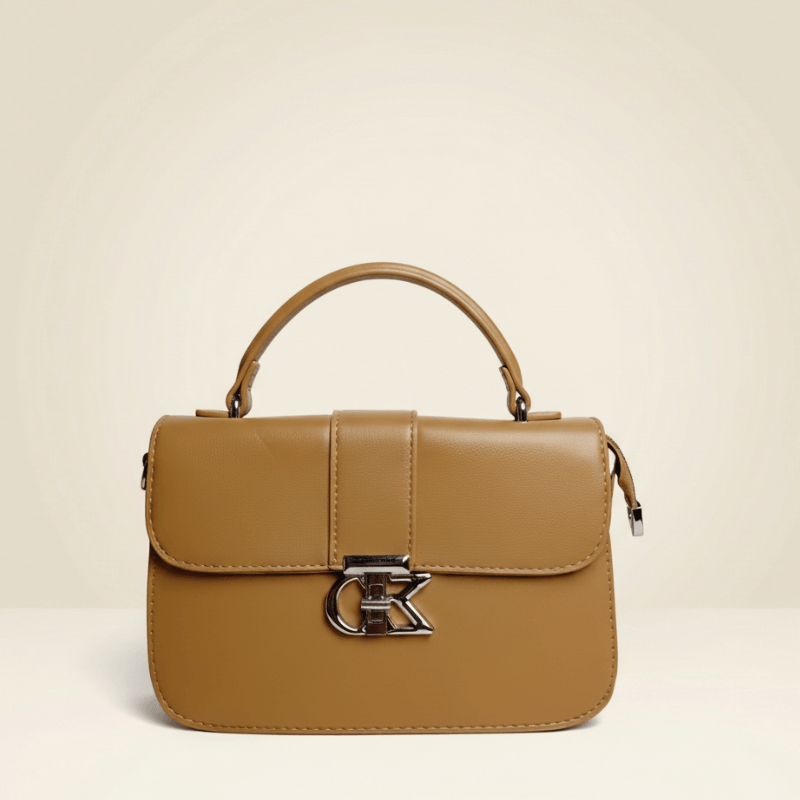 Handbag Modern Chic Black Top-Handle Bag SC_127