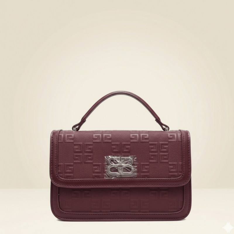 Handle Bag Modern Chic Minimalist Handbag SC-125