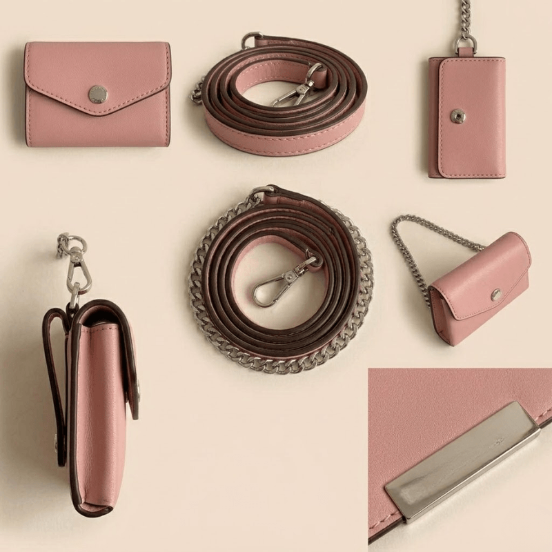 Monogram Ladies Crossbody Bag Matching Pouch SC-148