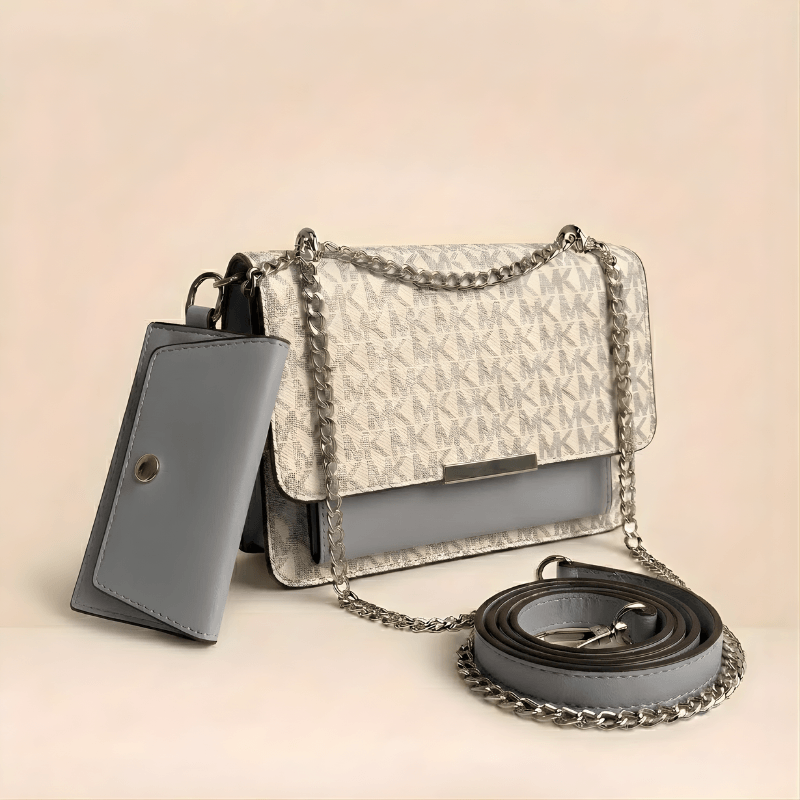 Monogram Ladies Crossbody Bag Matching Pouch SC-148